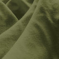 Olive cotton fabric