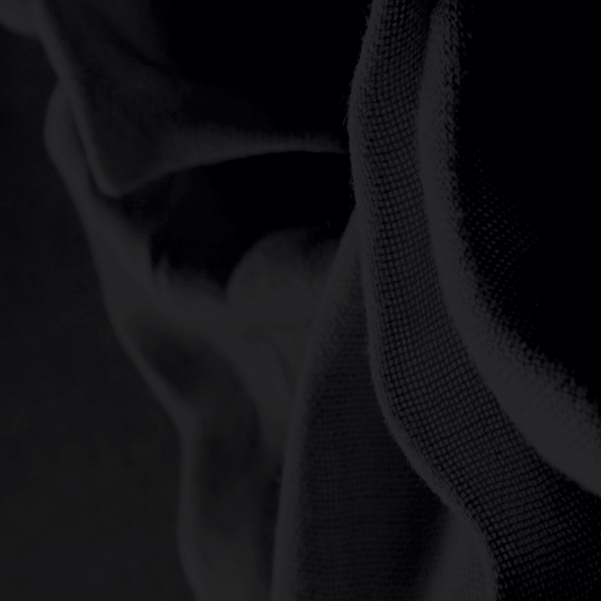 Jet Black lawn fabric