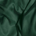 Bottle Green raw silk fabric