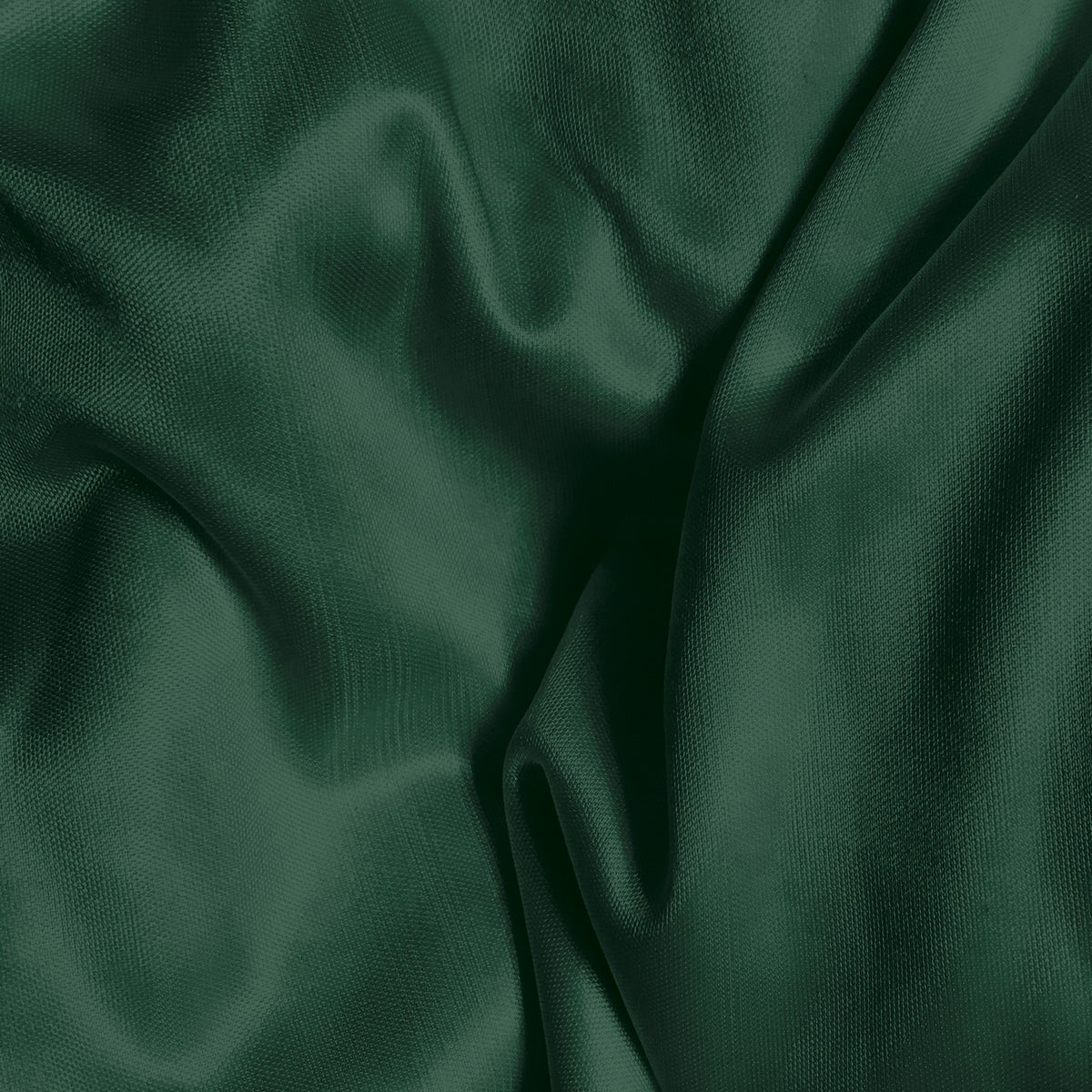 Bottle Green raw silk fabric