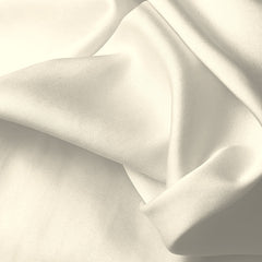 Ivory raw silk fabric