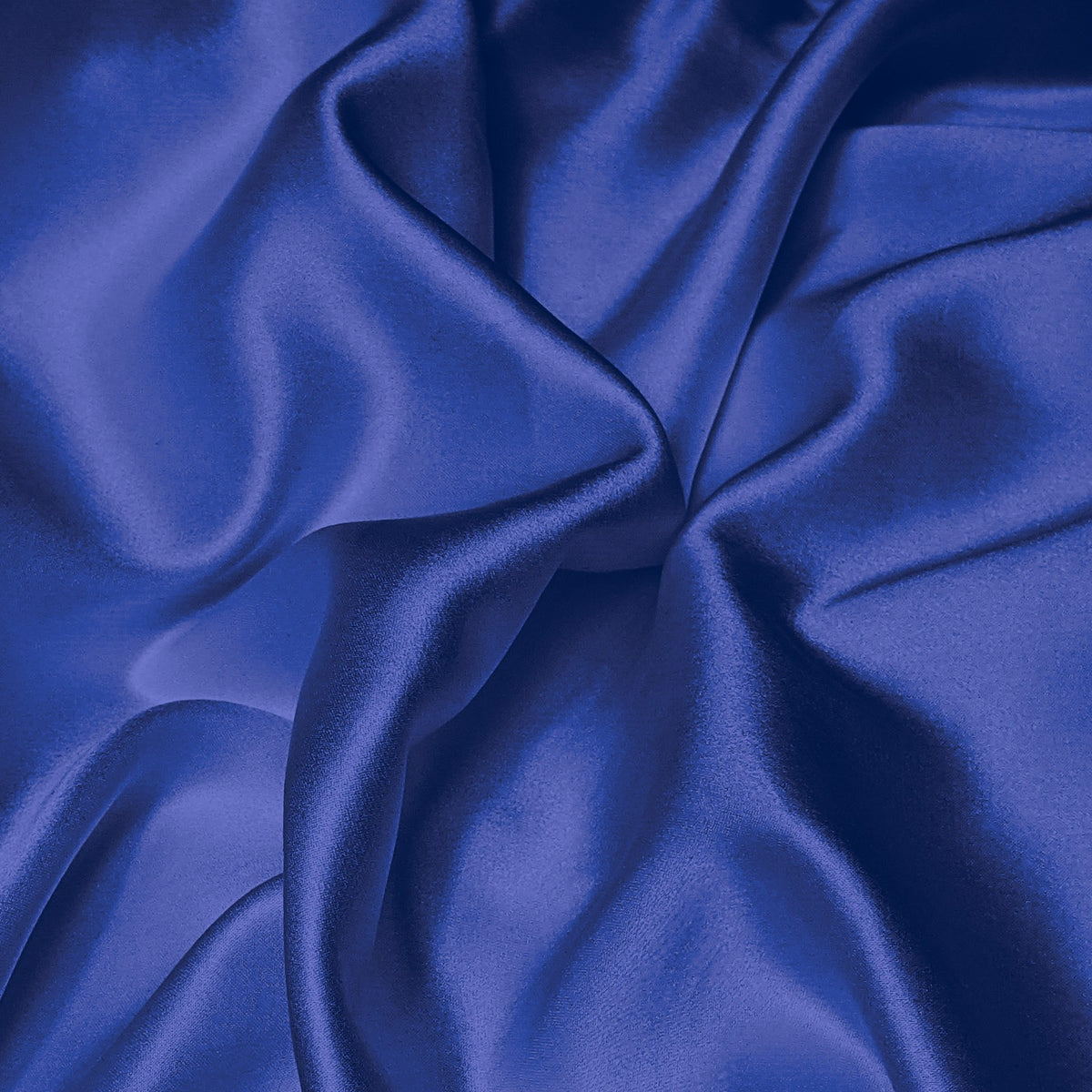 Royal Blue raw silk fabric