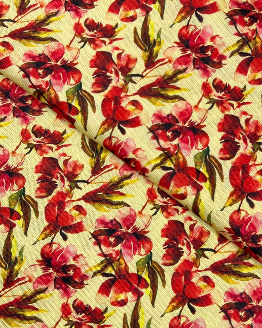Khaddar Digital Print (KDPN-W24-0301), digitally printed khaddar fabric by the meter