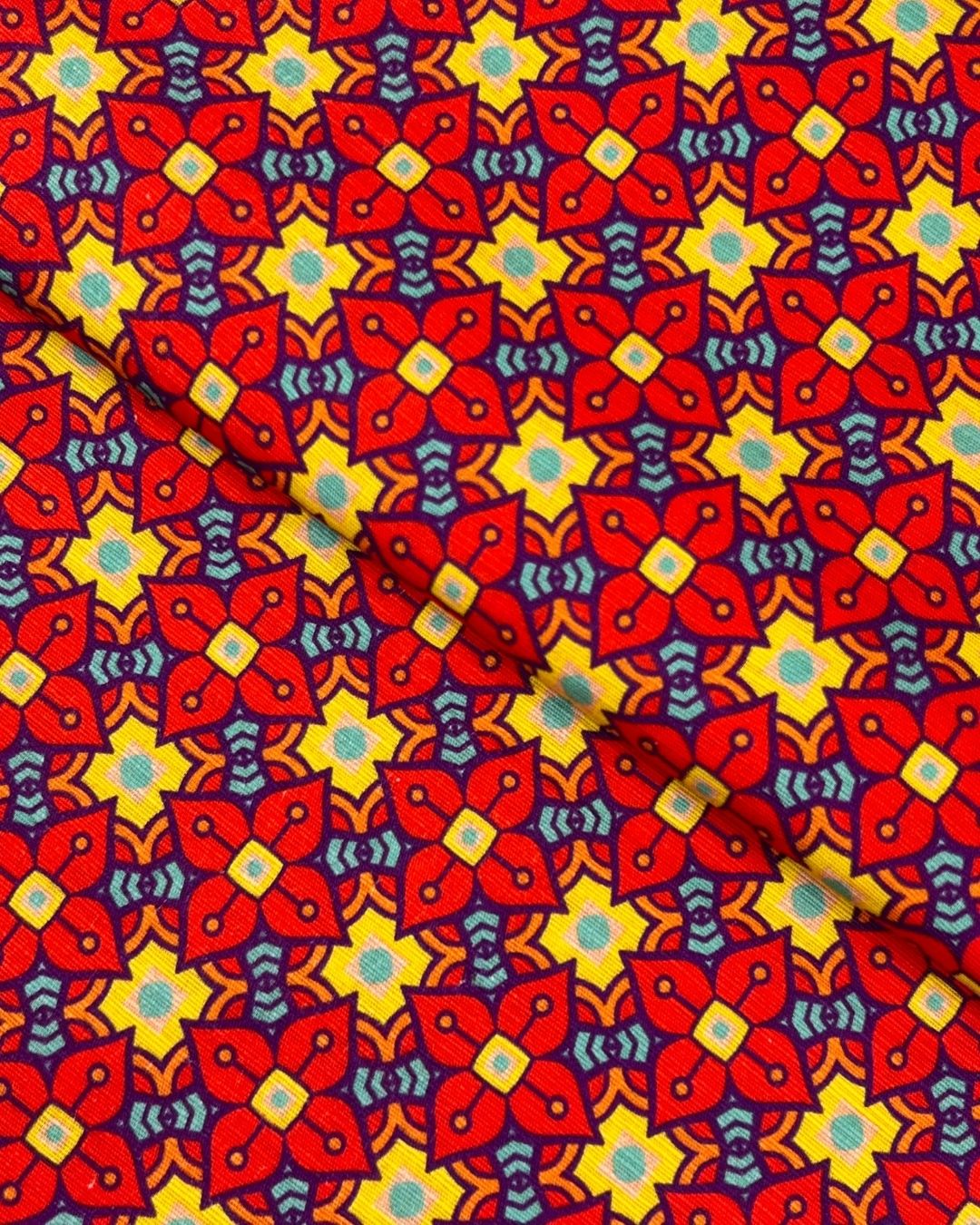 Khaddar Digital Print (KDPN-W24-0325), digitally printed khaddar fabric by the meter