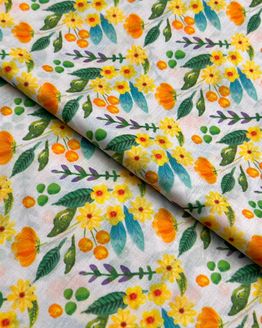 Pima Digital Print Lawn (PDP-S25-0280), digitally printed lawn fabric by the meter