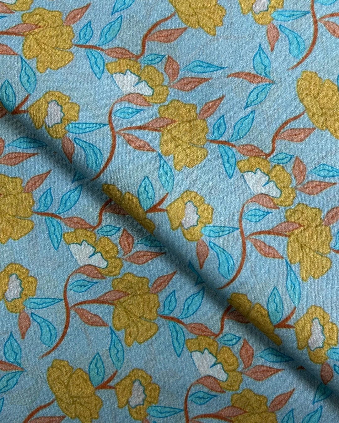 Pima Digital Print Lawn (PDP-S25-0092), digitally printed lawn fabric by the meter