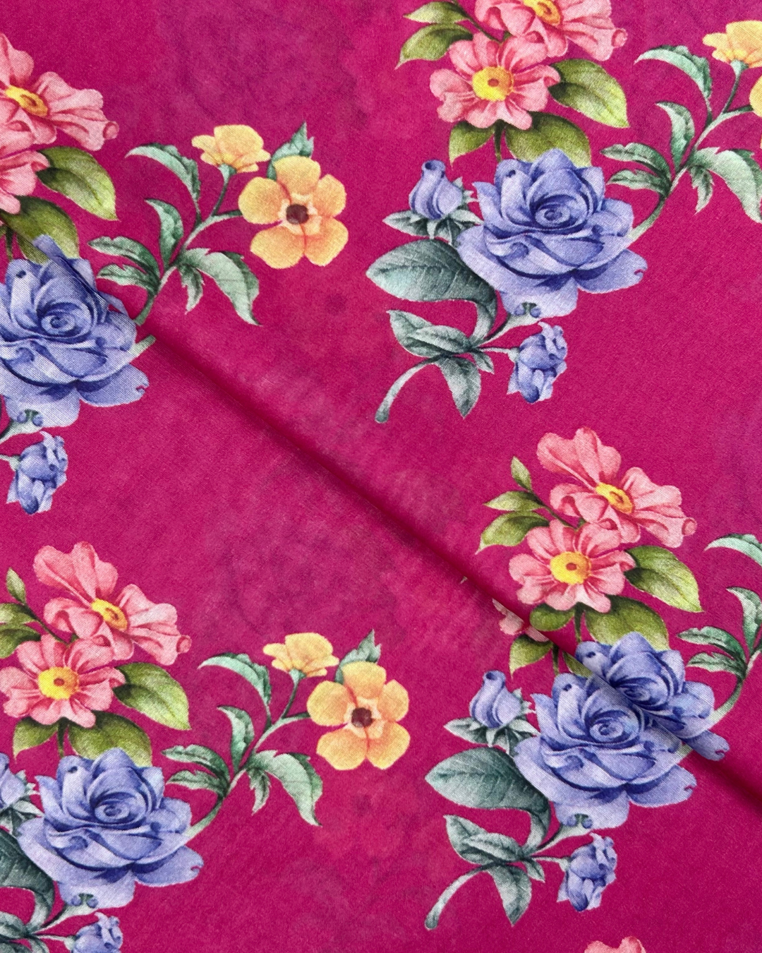 Pima Digital Print Lawn (PDP-S25-0232), digitally printed lawn fabric by the meter