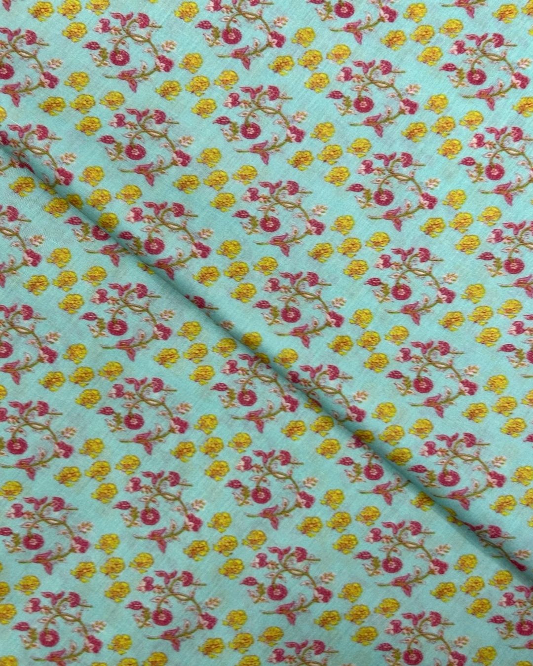 Pima Digital Print Lawn (PDP-S25-0162), digitally printed lawn fabric by the meter