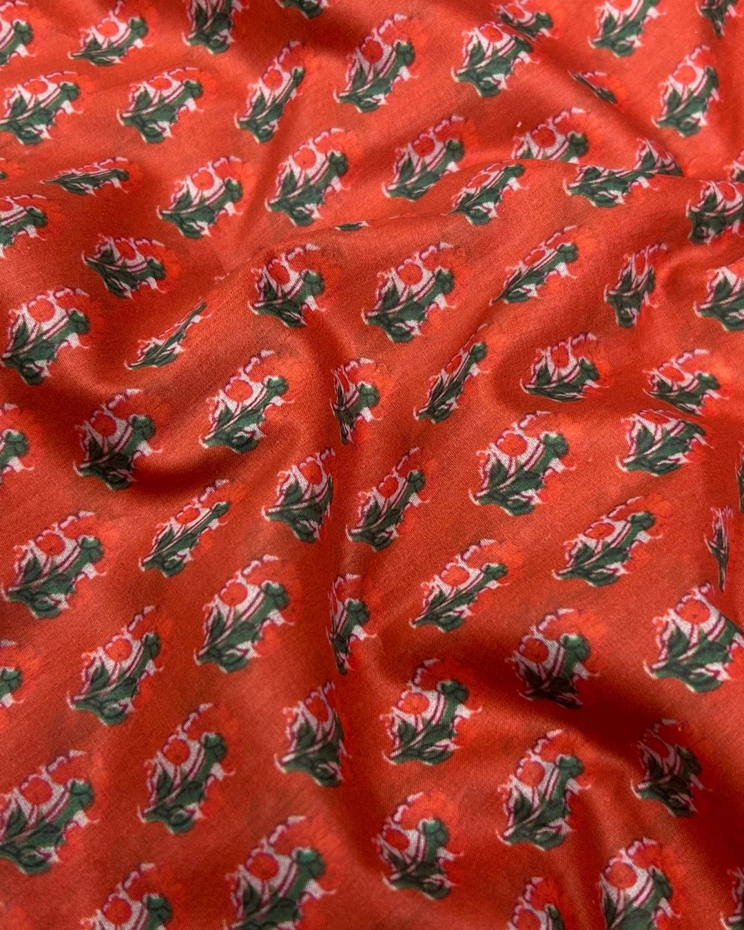 Pima Digital Print Lawn (PDP-S25-0163) – digitally printed lawn fabric, photo 2
