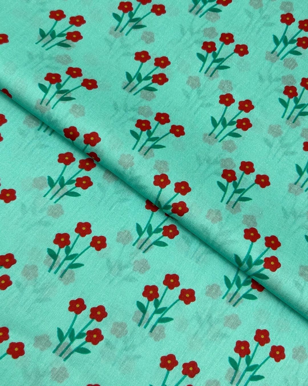 Rang e Bahar Digital Print Lawn fabric