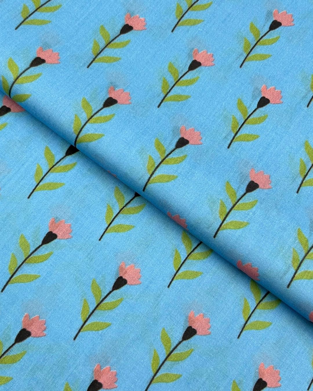 Rang e Bahar Digital Print Lawn fabric
