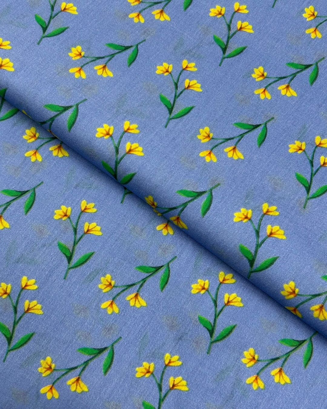 Rang e Bahar Digital Print Lawn fabric