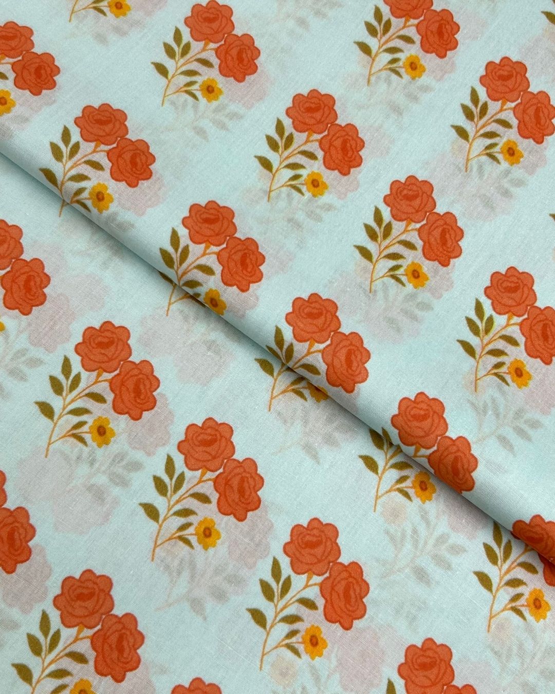 Rang e Bahar Digital Print Lawn fabric