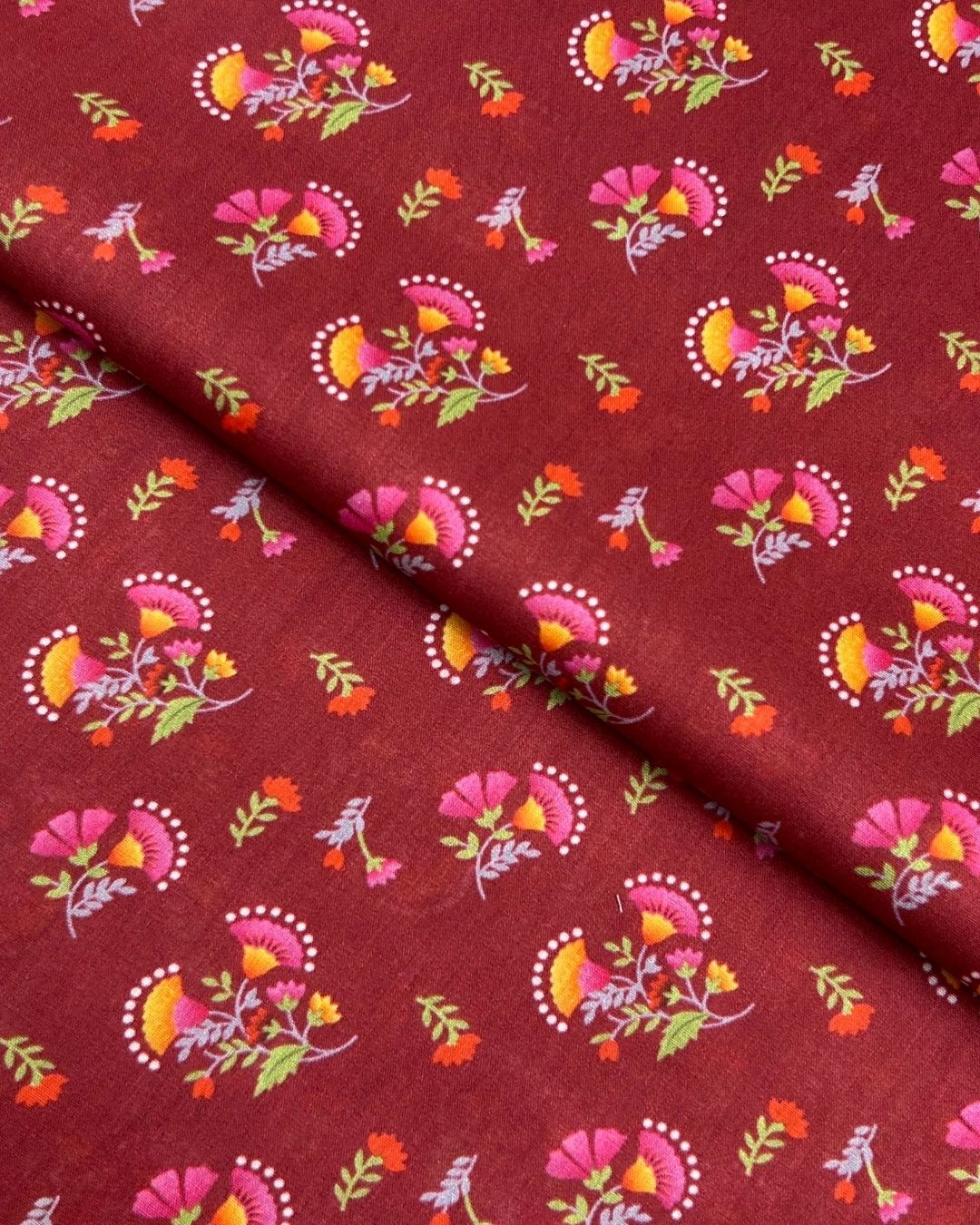 Rang e Bahar Digital Print Lawn fabric