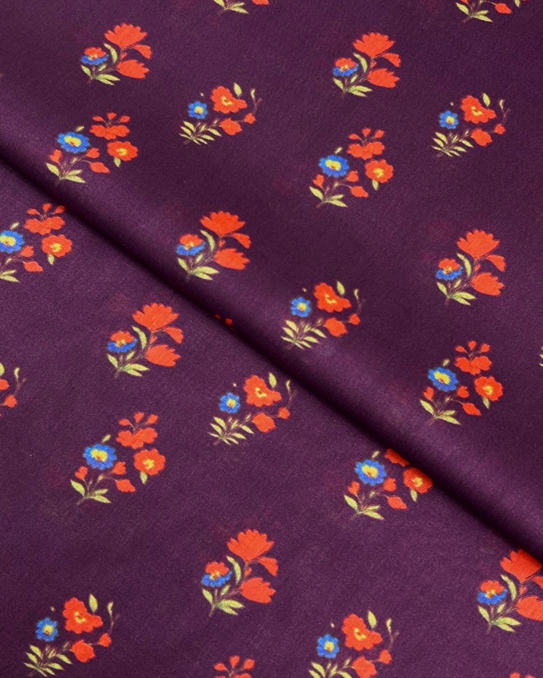 Rang e Bahar Digital Print Lawn fabric