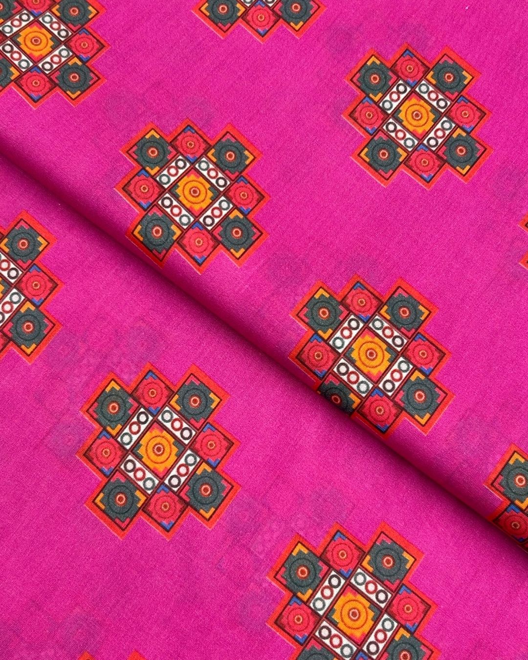 Rang e Bahar Digital Print Lawn fabric