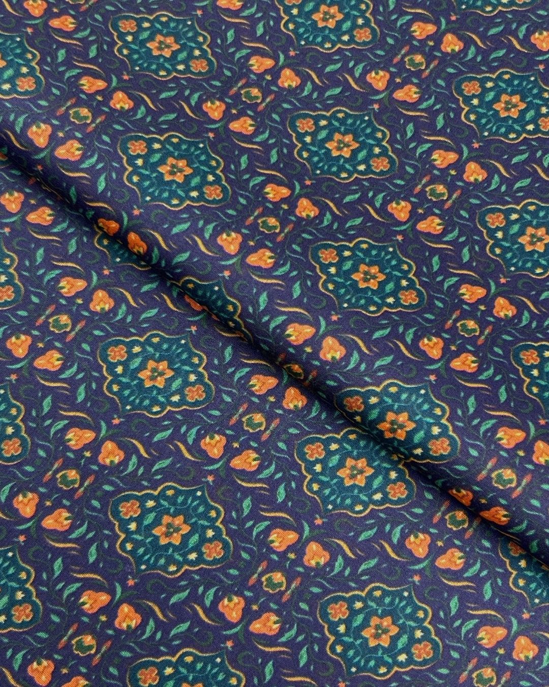 Rang e Bahar Digital Print Lawn (REBD-S26-0491), digitally printed lawn fabric by the meter