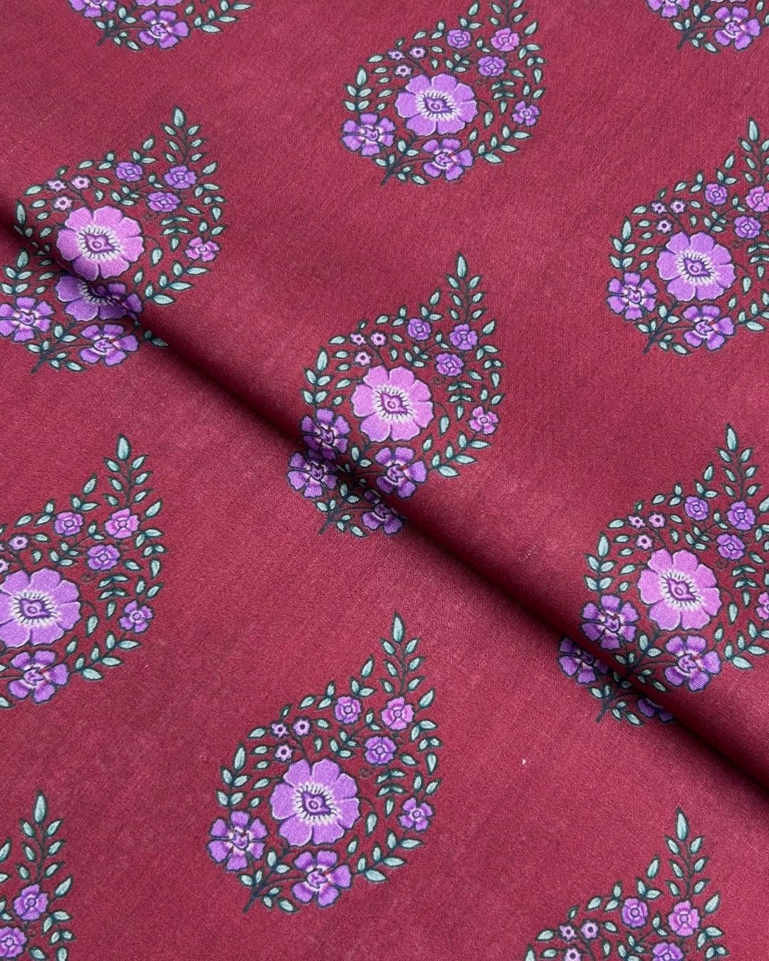 Rang e Bahar Digital Print Lawn fabric