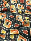 Raw Silk Digital Print fabric