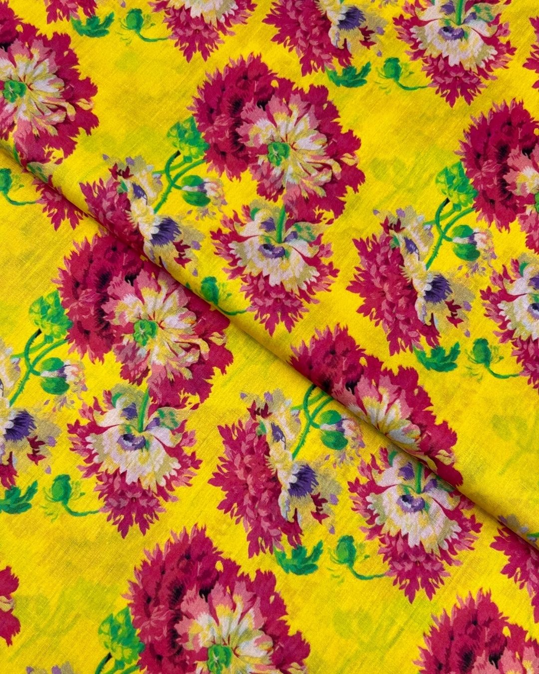 Rang e Bahar Digital Print Lawn fabric