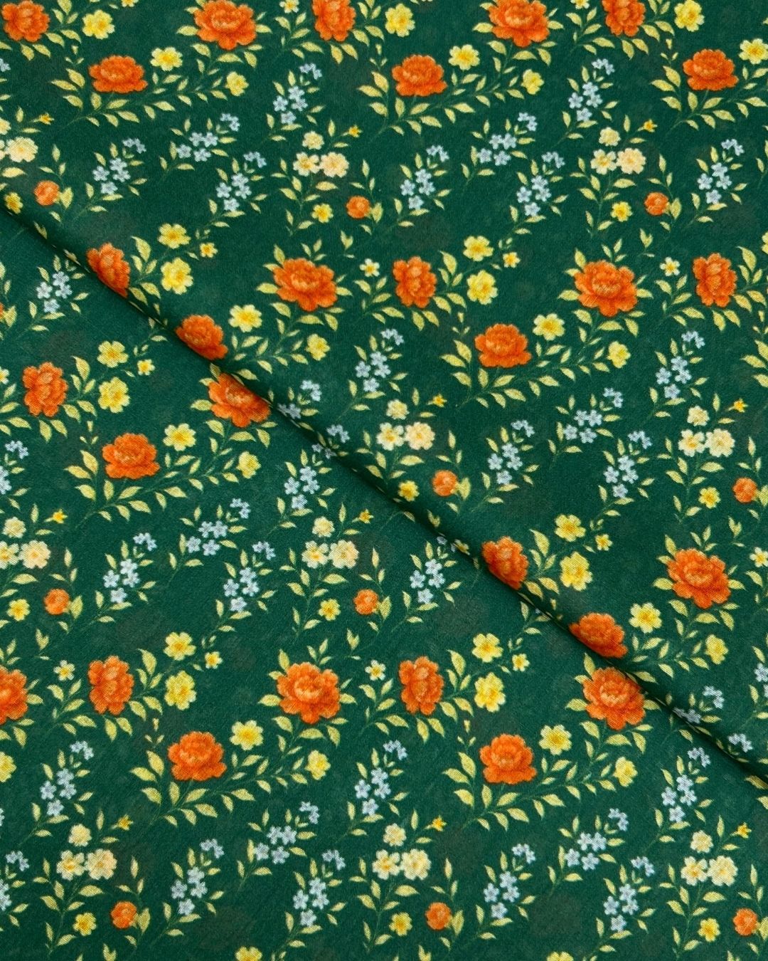 Rang e Bahar Digital Print Lawn fabric