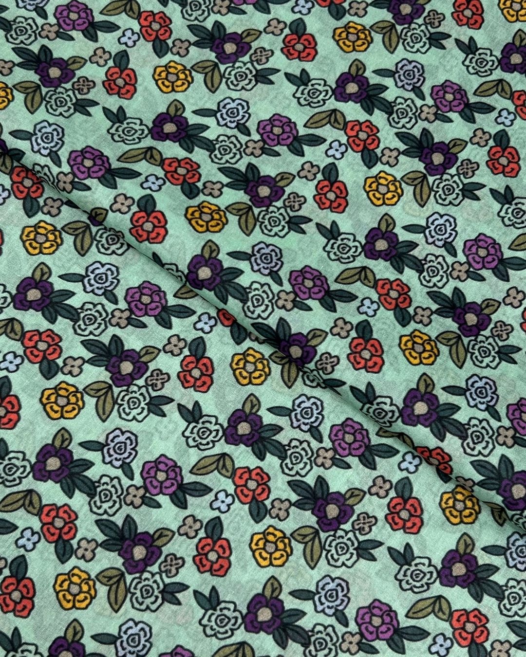 Rang e Bahar Digital Print Lawn (REBD-S26-0052), digitally printed lawn fabric by the meter