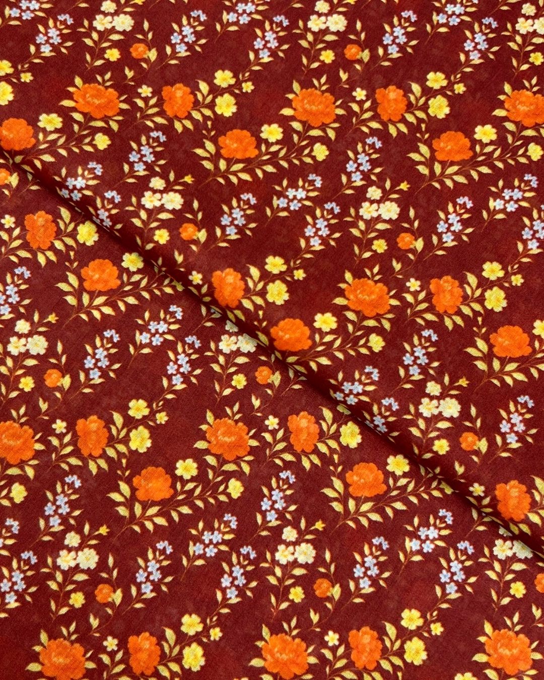 Rang e Bahar Digital Print Lawn fabric