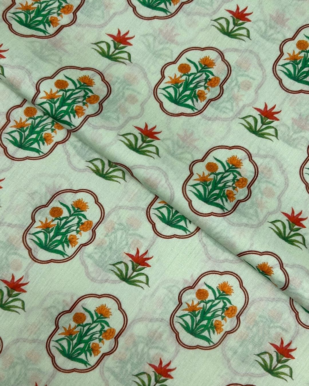 Rang e Bahar Digital Print Lawn (REBD-S26-0073), digitally printed lawn fabric by the meter