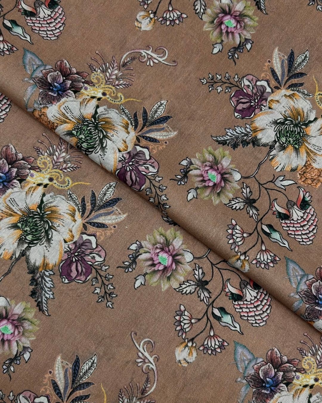 Rang e Bahar Digital Print Lawn (REBD-S26-0090), digitally printed lawn fabric by the meter