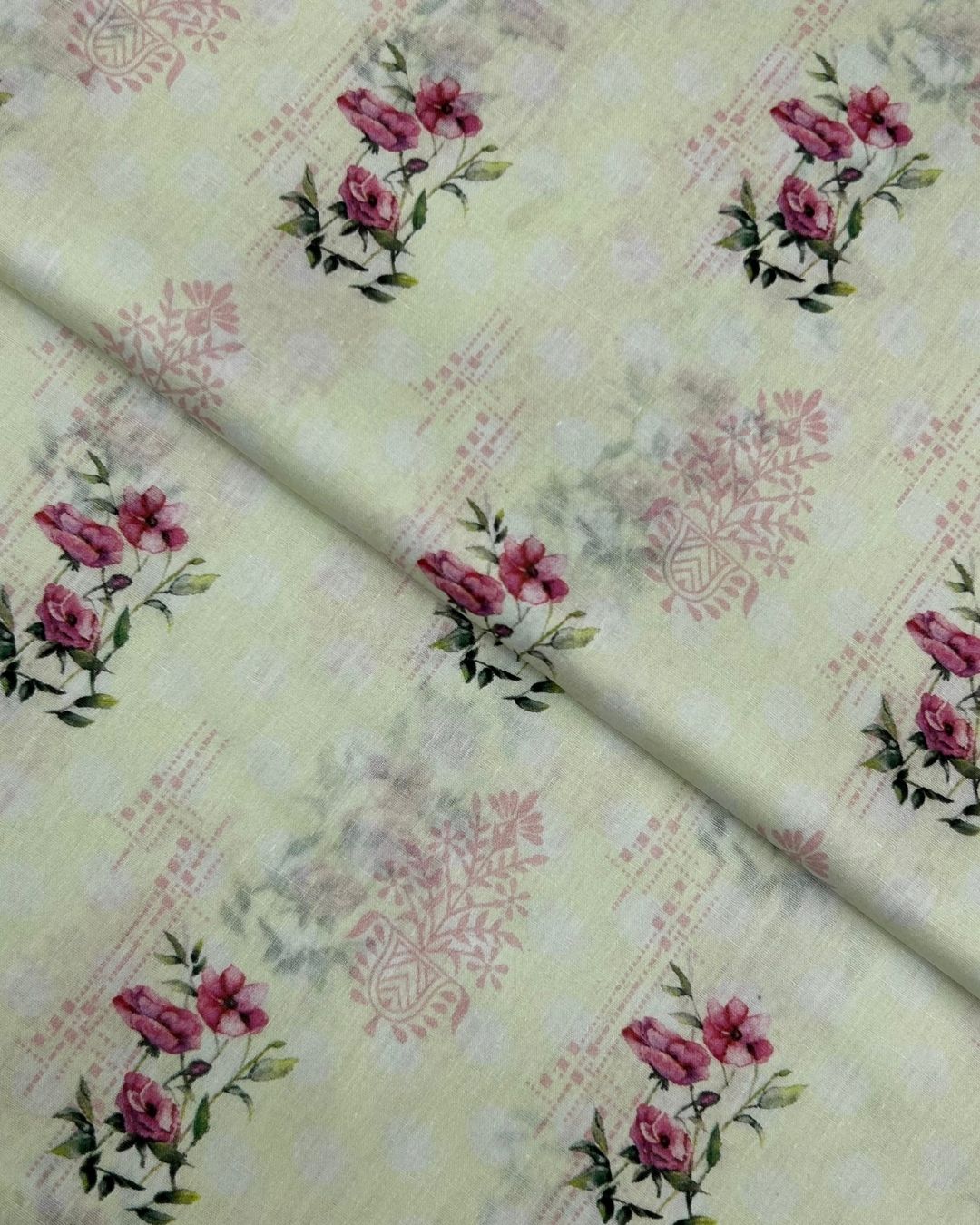 Rang e Bahar Digital Print Lawn (REBD-S26-0098), digitally printed lawn fabric by the meter