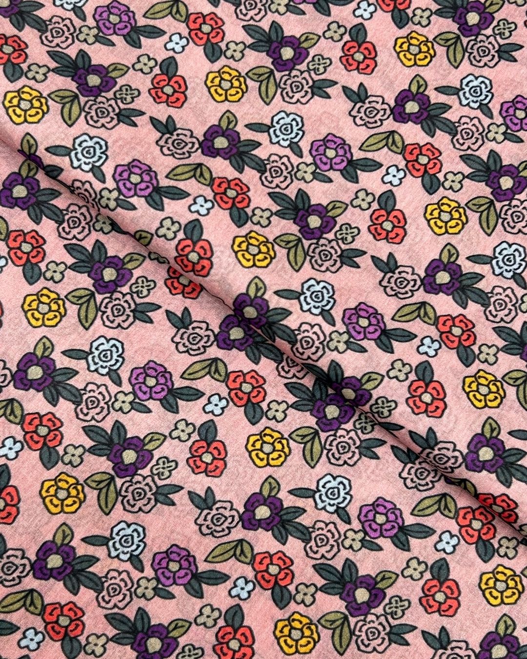 Rang e Bahar Digital Print Lawn (REBD-S26-0132), digitally printed lawn fabric by the meter