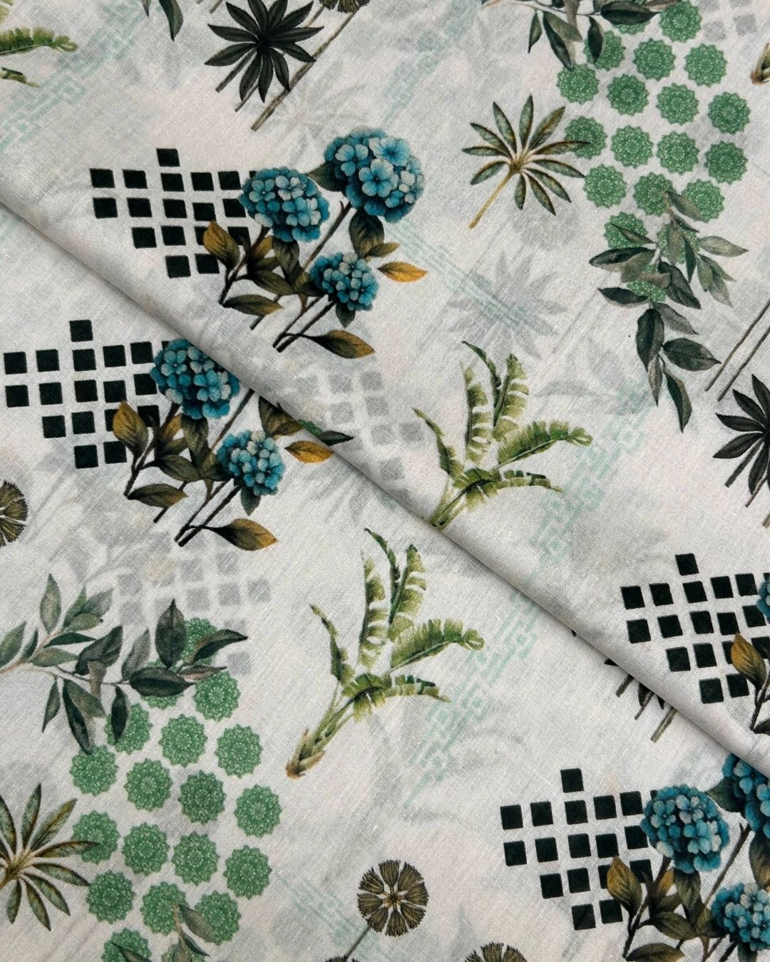 Rang e Bahar Digital Print Lawn (REBD-S26-0145), digitally printed lawn fabric by the meter