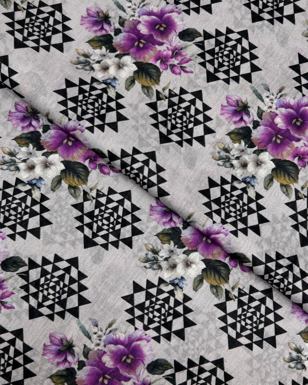 Rang e Bahar Digital Print Lawn (REBD-S26-0150), digitally printed lawn fabric by the meter