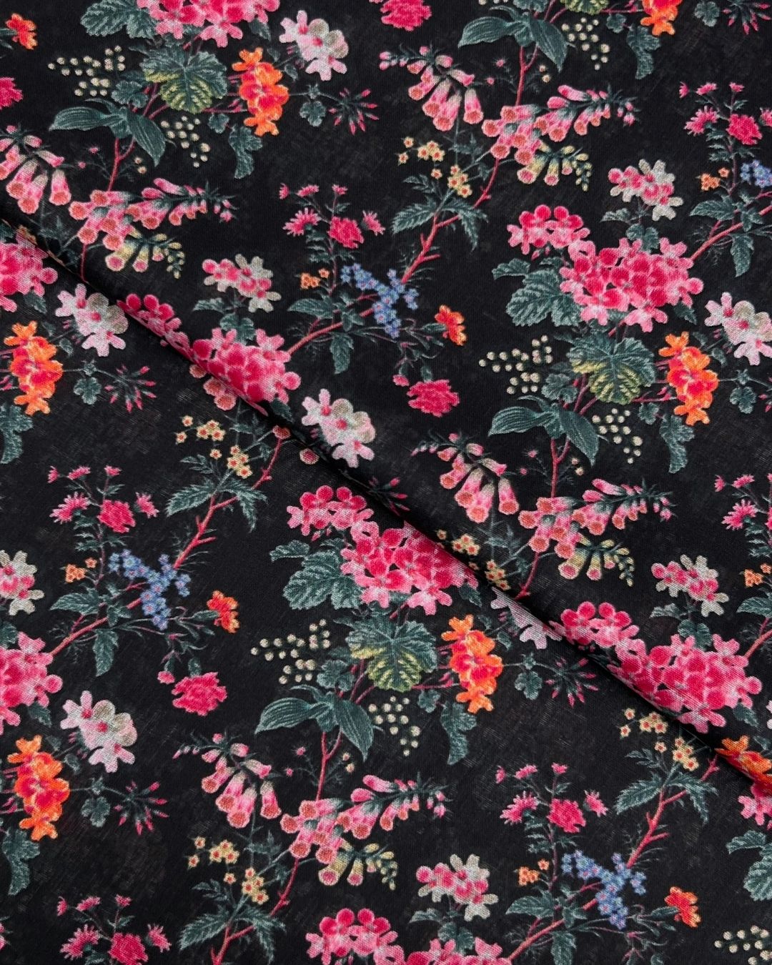 Rang e Bahar Digital Print Lawn (REBD-S26-0165), digitally printed lawn fabric by the meter