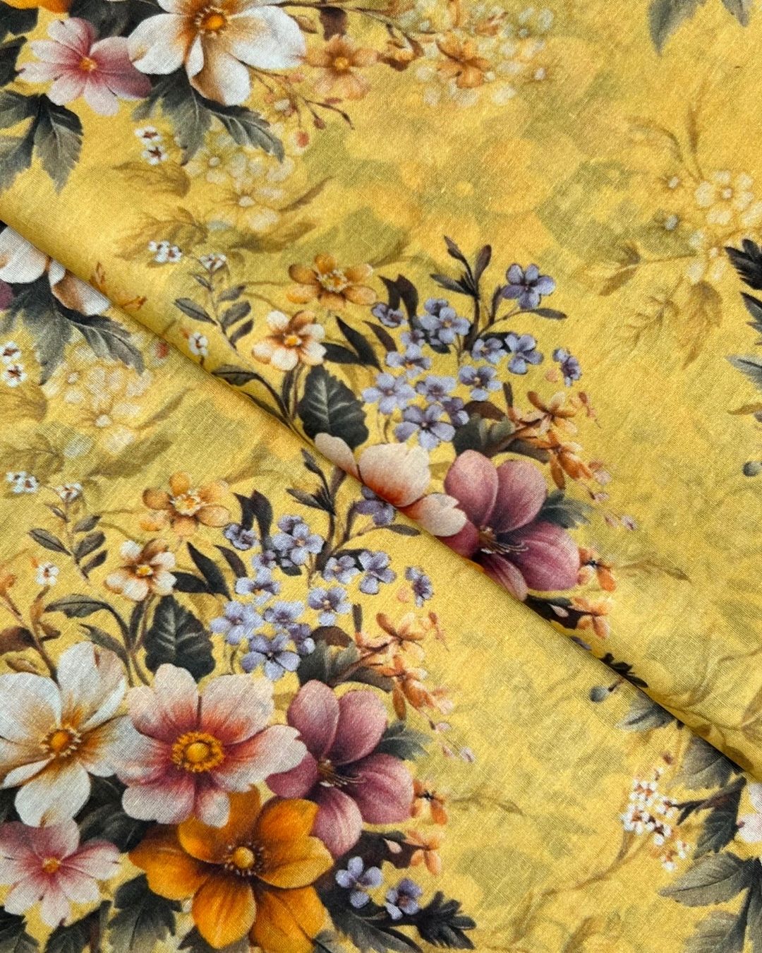 Rang e Bahar Digital Print Lawn fabric
