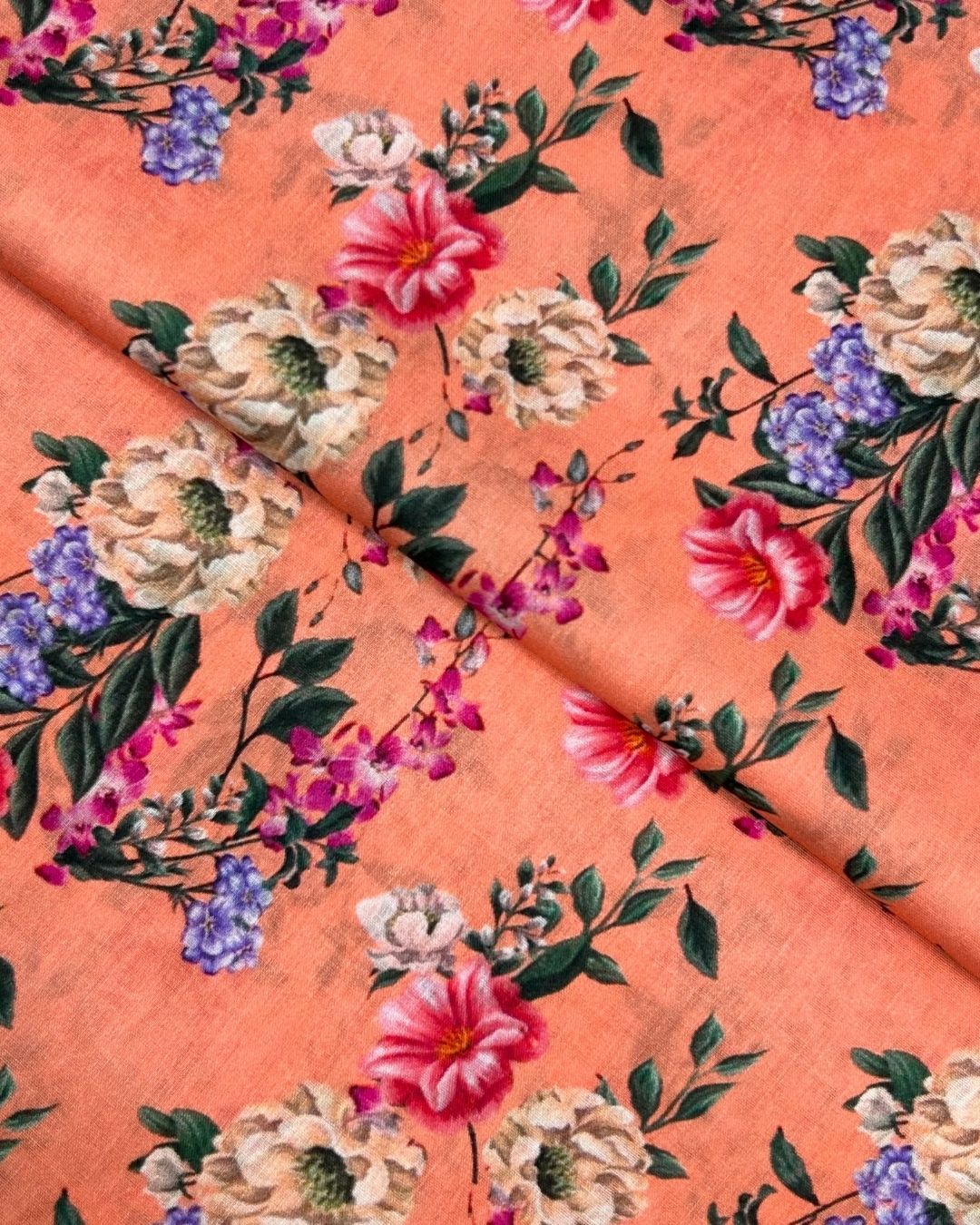 Rang e Bahar Digital Print Lawn fabric