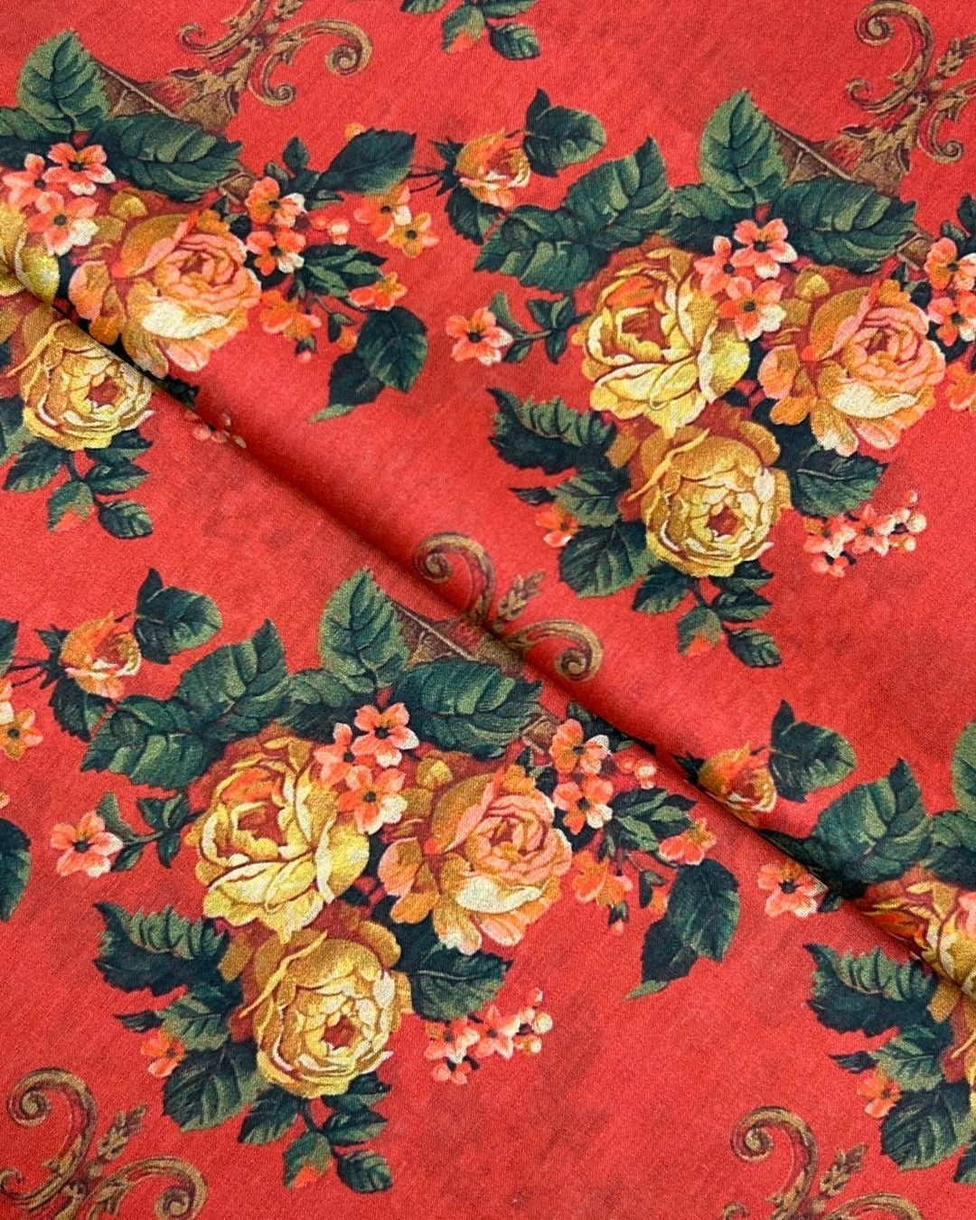 Rang e Bahar Digital Print Lawn (REBD-S26-0179), digitally printed lawn fabric by the meter