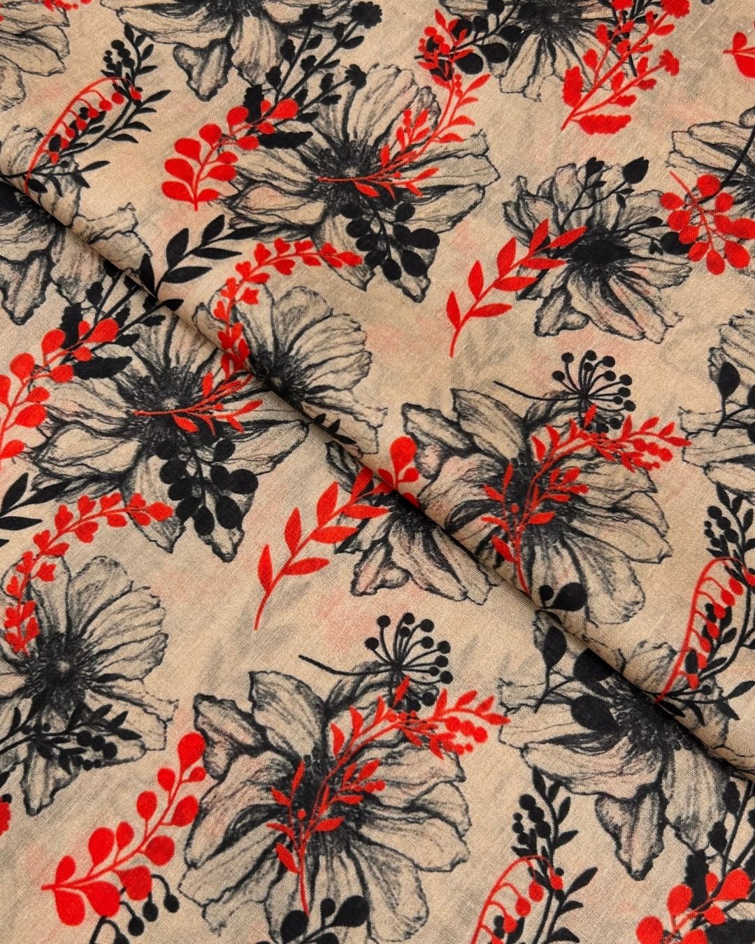 Rang e Bahar Digital Print Lawn (REBD-S26-0201), digitally printed lawn fabric by the meter