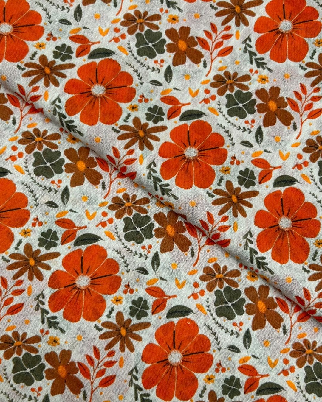 Rang e Bahar Digital Print Lawn fabric