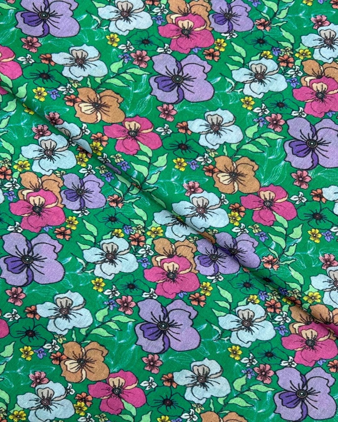 Rang e Bahar Digital Print Lawn fabric