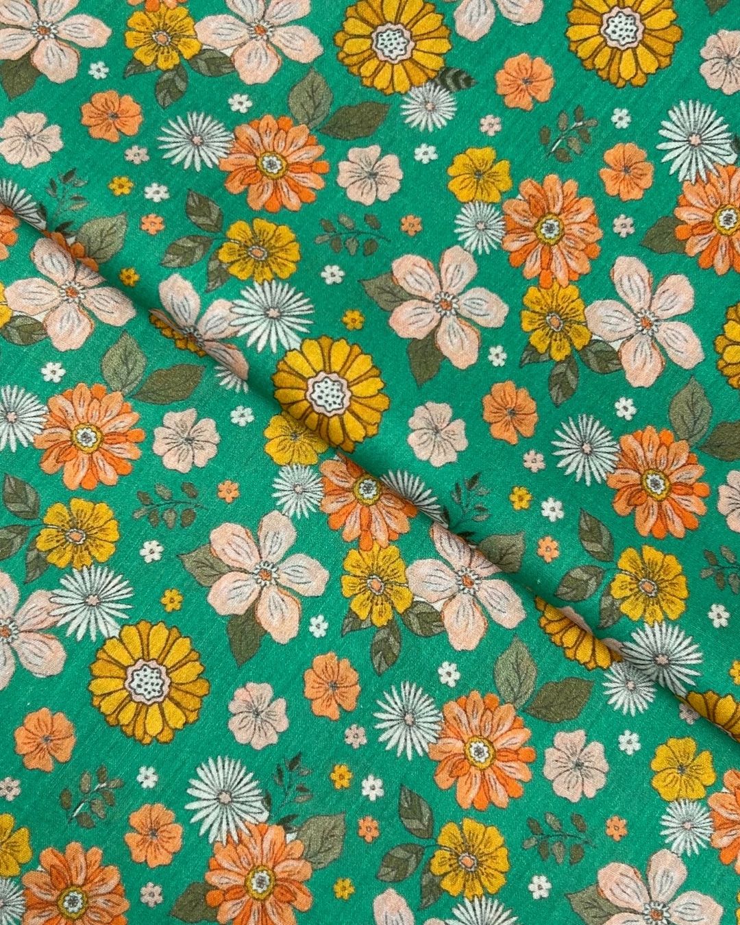 Rang e Bahar Digital Print Lawn fabric