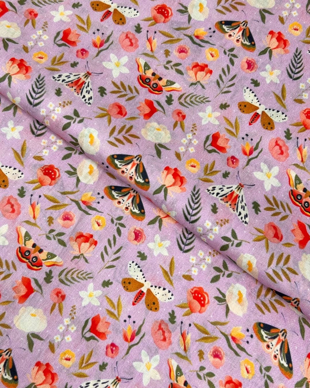 Rang e Bahar Digital Print Lawn (REBD-S26-0357), digitally printed lawn fabric by the meter