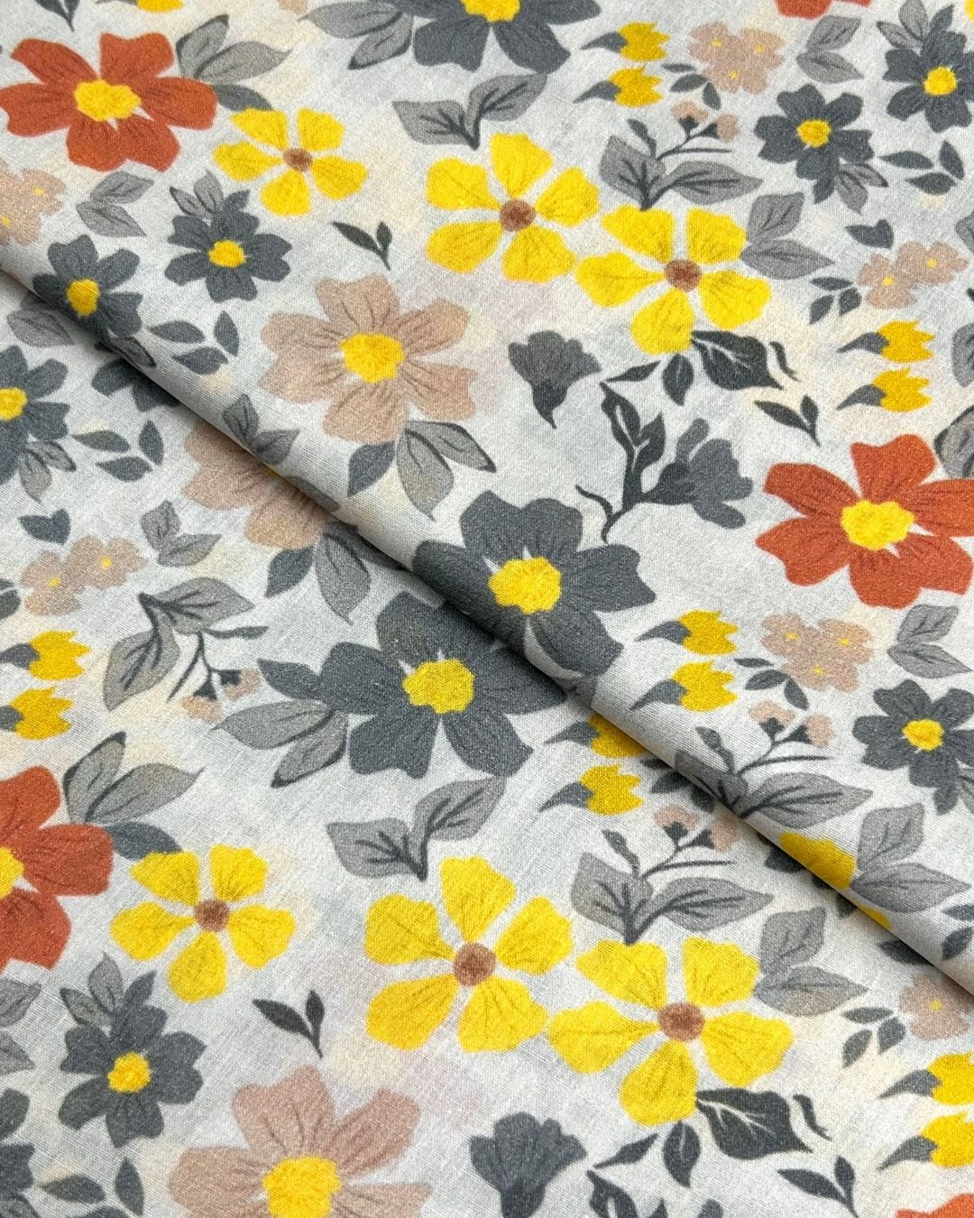 Rang e Bahar Digital Print Lawn (REBD-S260-0951), digitally printed lawn fabric by the meter