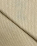 Rib Lawn – Cream, self-textured lawn fabric by the meter
