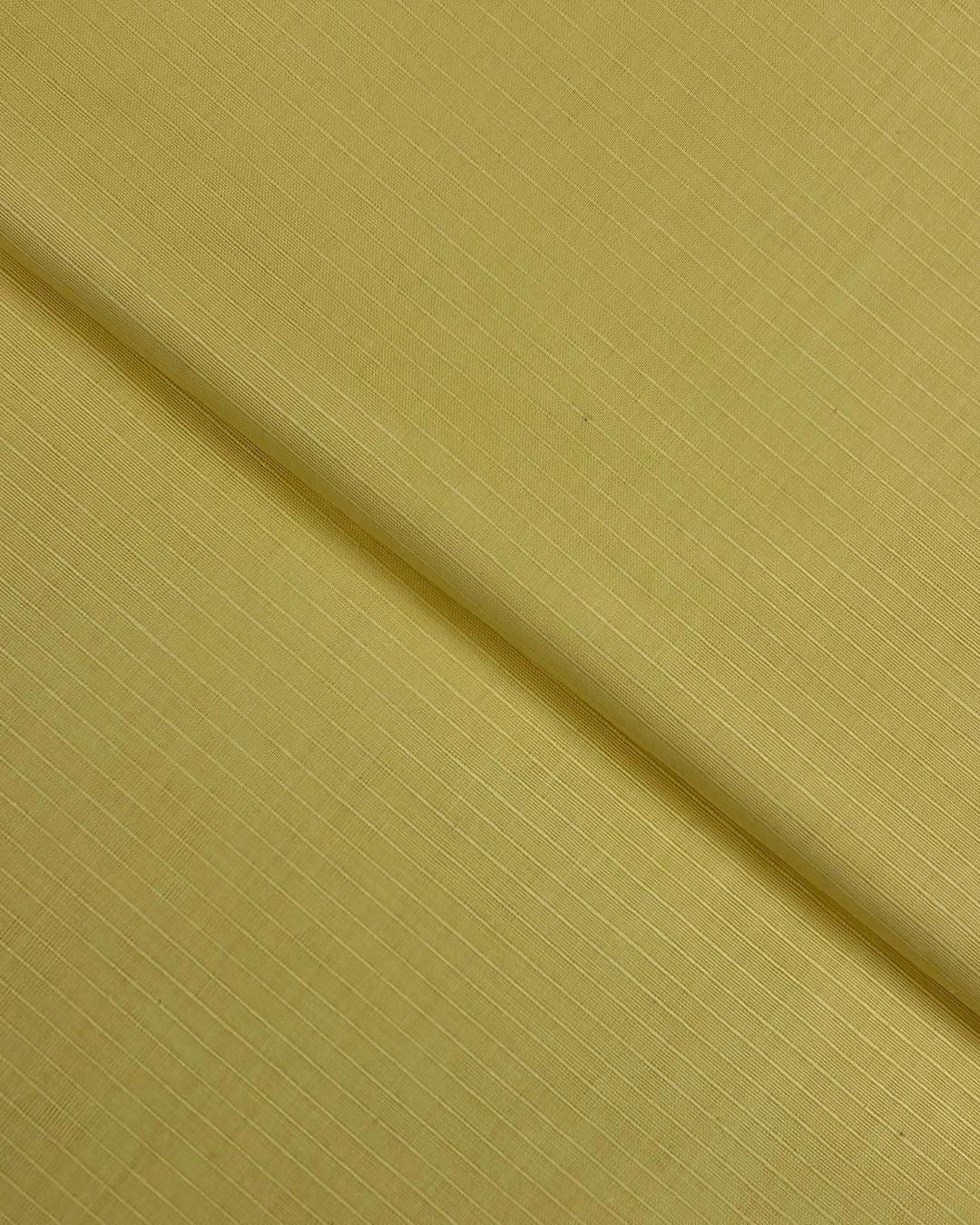 Rib Lawn – Lemon (RLS-S24-0019), self-textured lawn fabric by the meter