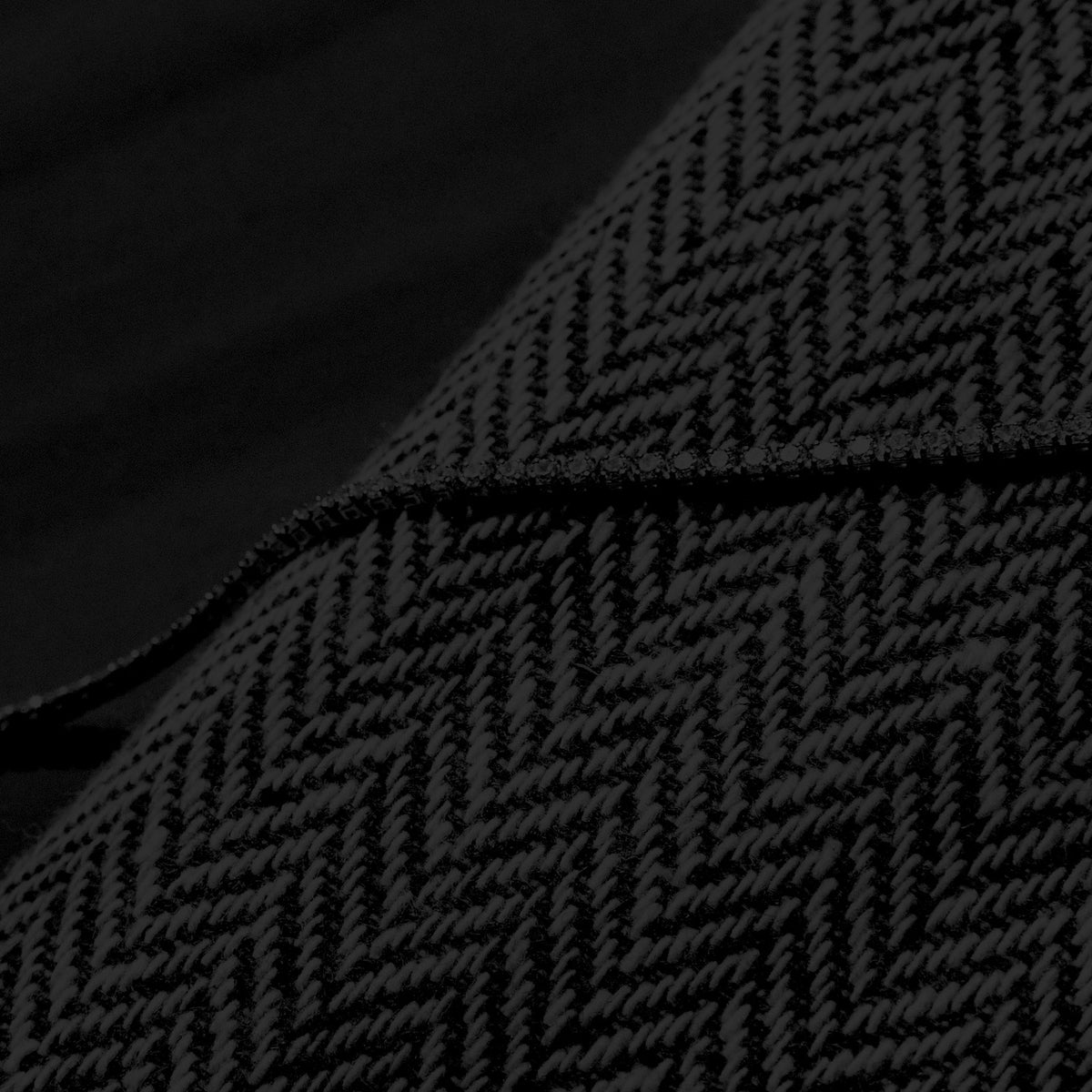 Jet Black karandi fabric