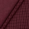 Maroon karandi fabric