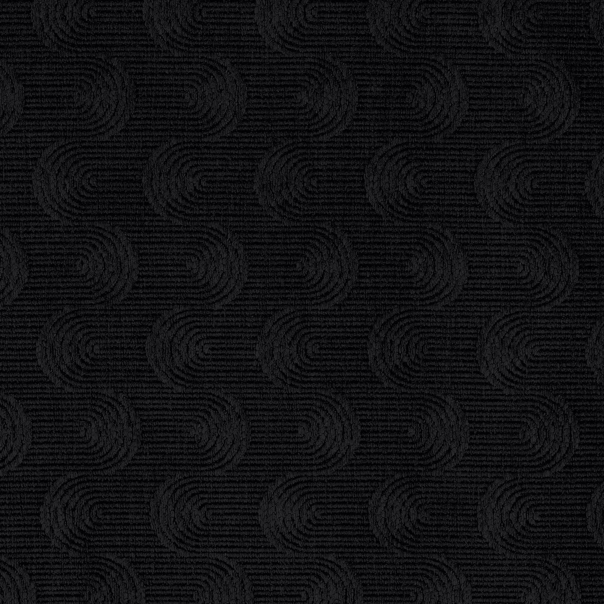 Jet Black wash & wear fabric