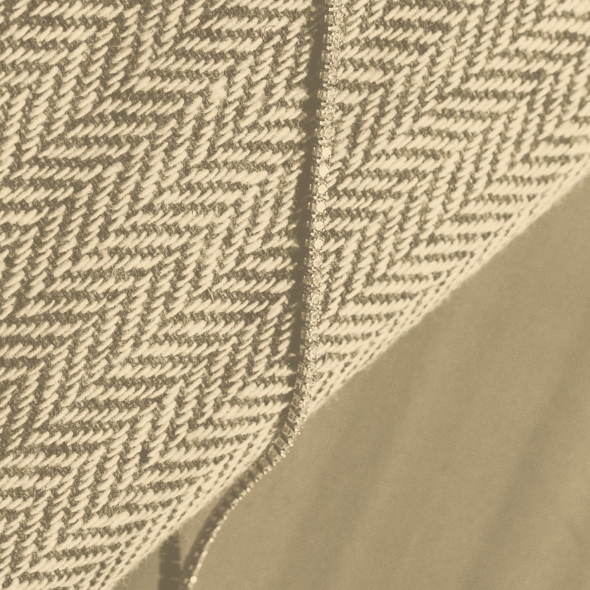 Khaki wash & wear fabric