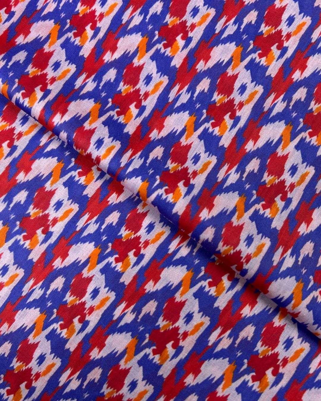 Tie & Dye Digital Print Lawn (TDP-S25-0015), digitally printed lawn fabric by the meter